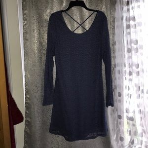 Lace pattern dress